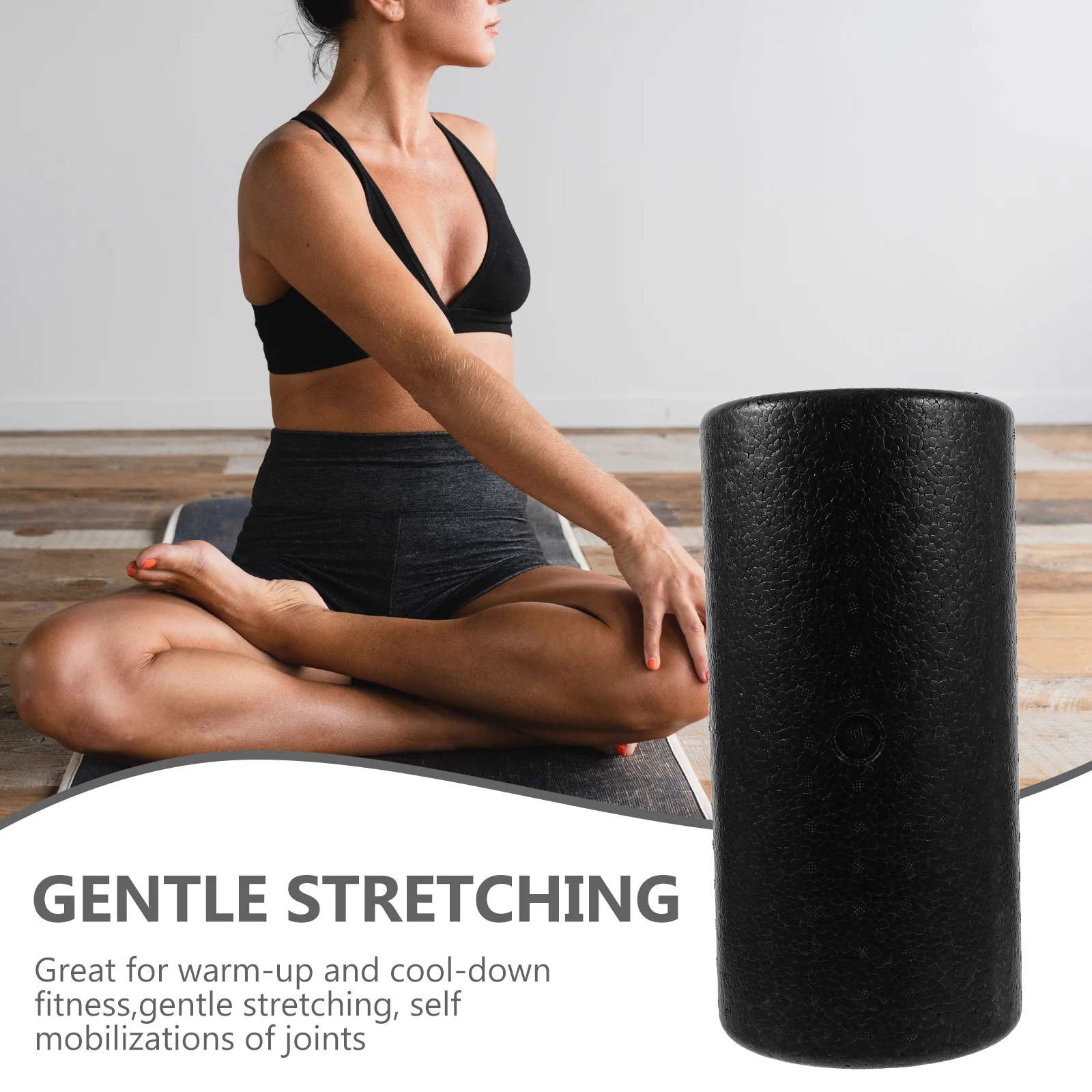 

Yoga Column Massage Stick Foam Roller Legs Muscle Massager Fitness Relaxing Wheel Body Stretching Material High Density Long