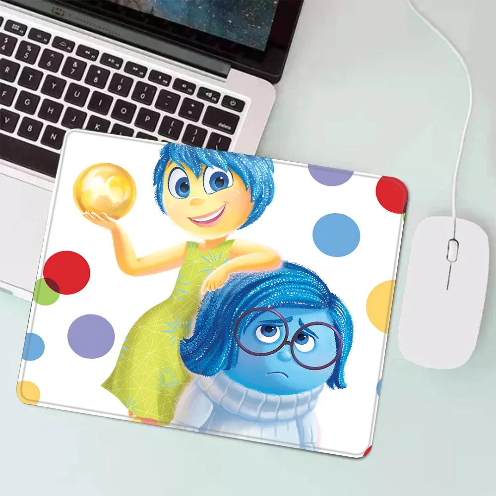 colourful inside out theme Gaming Mouse Pad XS Small Mousepad For PC Gamer Desktop Decoration Office Mouse Mat Deskmat Rug