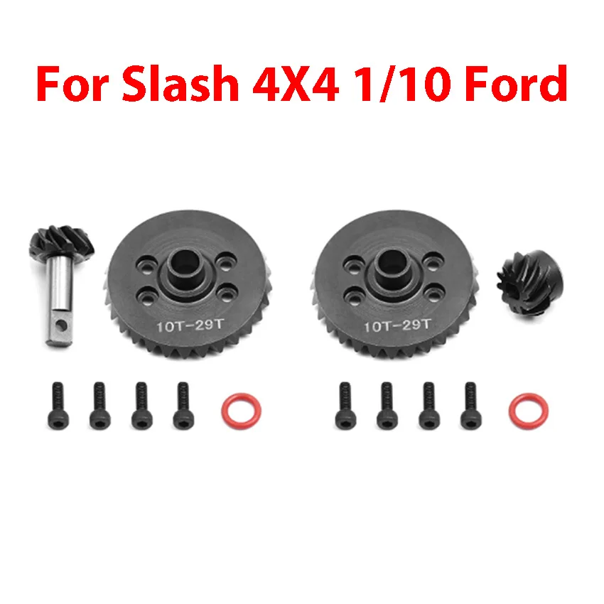 

Для Slash 4X4 1/10 Ford 45, стальной комплект передних и задних дифференциалов, радиоуправляемая модель автомобиля, аксессуары