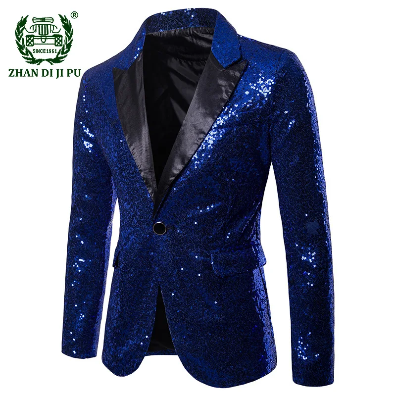 

Mens Shiny Red Sequins Blazer Slim Fit Suit Jacket 70s Disco Glitter Party Blazer Christmas Mardi Gras Halloween Blazer Mujer