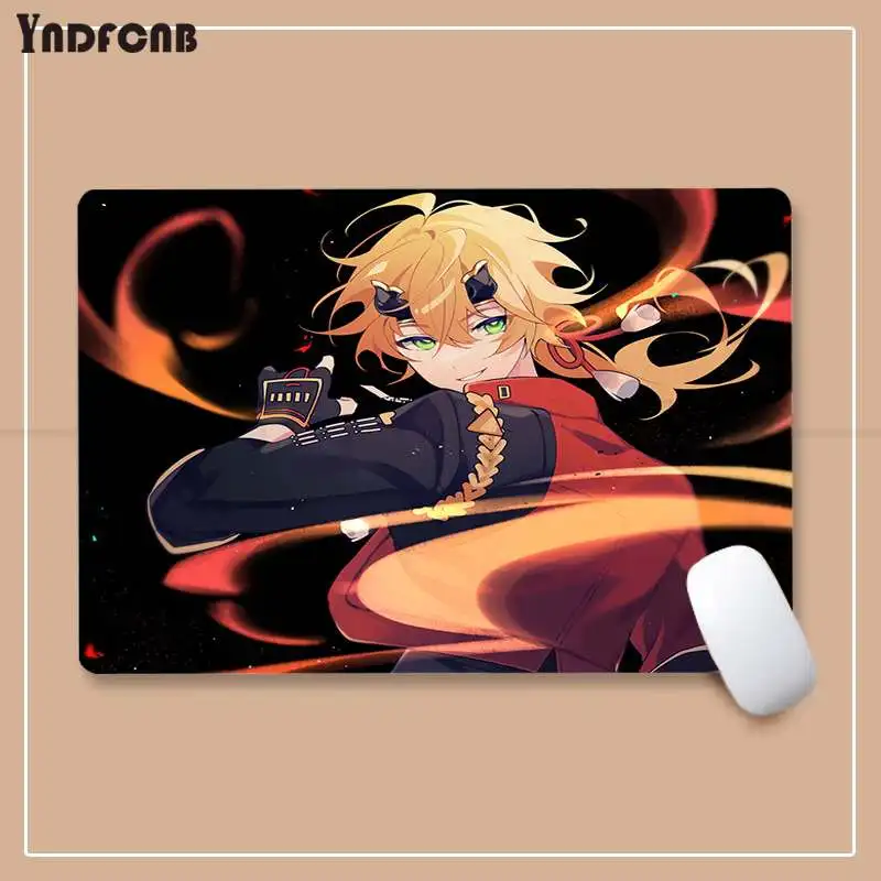 YNDFCNB Vintage Cool Game Genshin Impact Thoma Unique Desktop Pad Game Mousepad Top Selling Wholesale Gaming Pad mouse