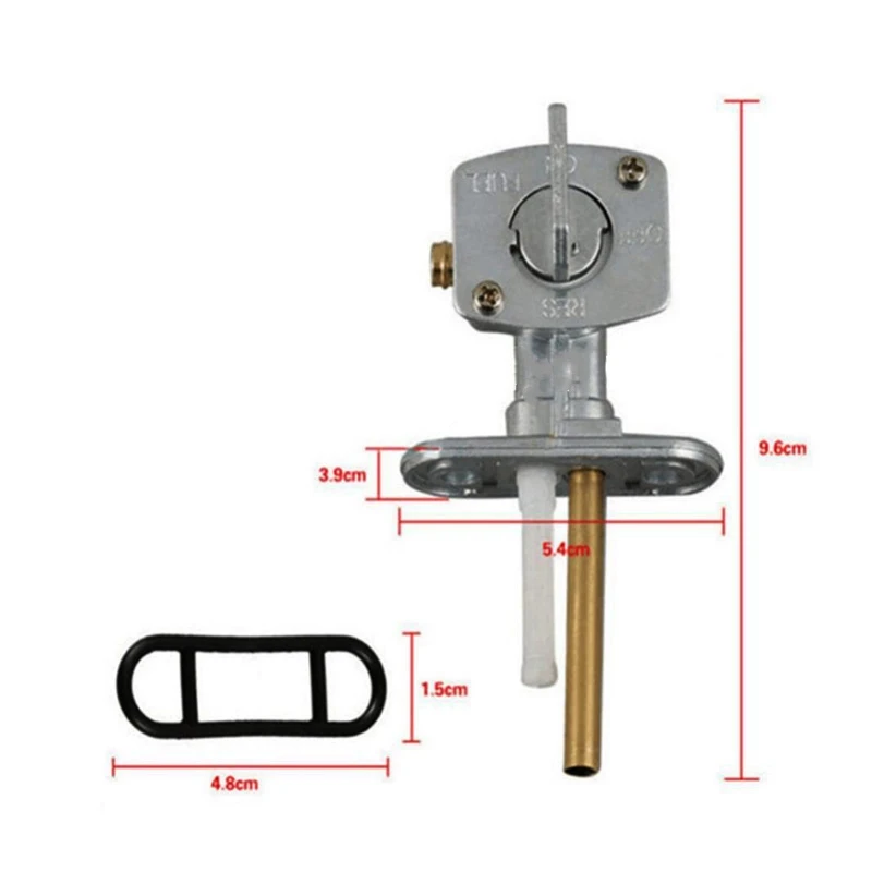 

Motorcycle Gas Fuel Petcock Tap Valve Switch Pump for Yamaha Blaster 200 YFS200 1988-2006 Metal Plastic