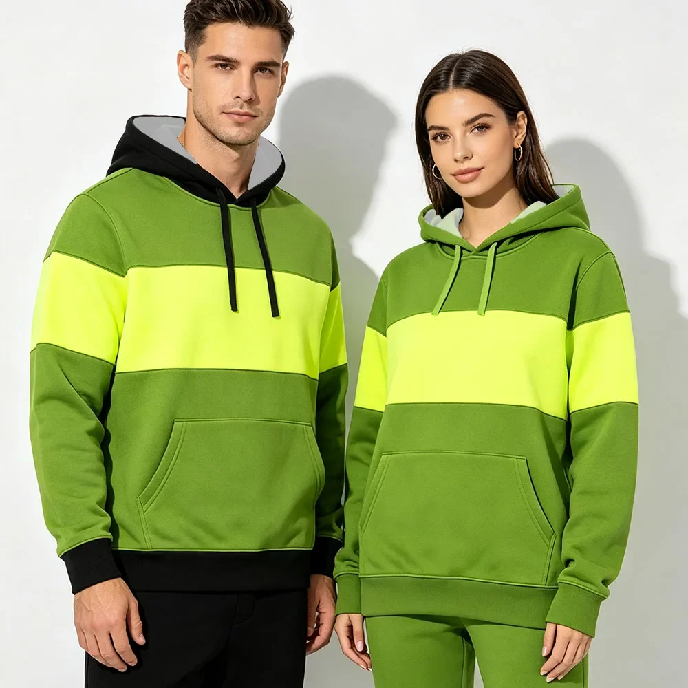 Deltarune Undertale Kris Cosplay Hoodies Long Sleeve Fashion Hooded Sweatshirt Men Women Clothing Green Yellow Striped Pullover
