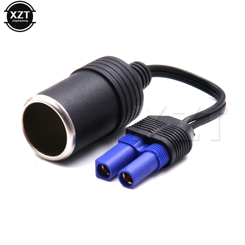 Portable 12V EC5 Cigarette Lighter Socket Adapter Connector for 12V Car Battery Booster Car Jump Starter Auto USB Charger