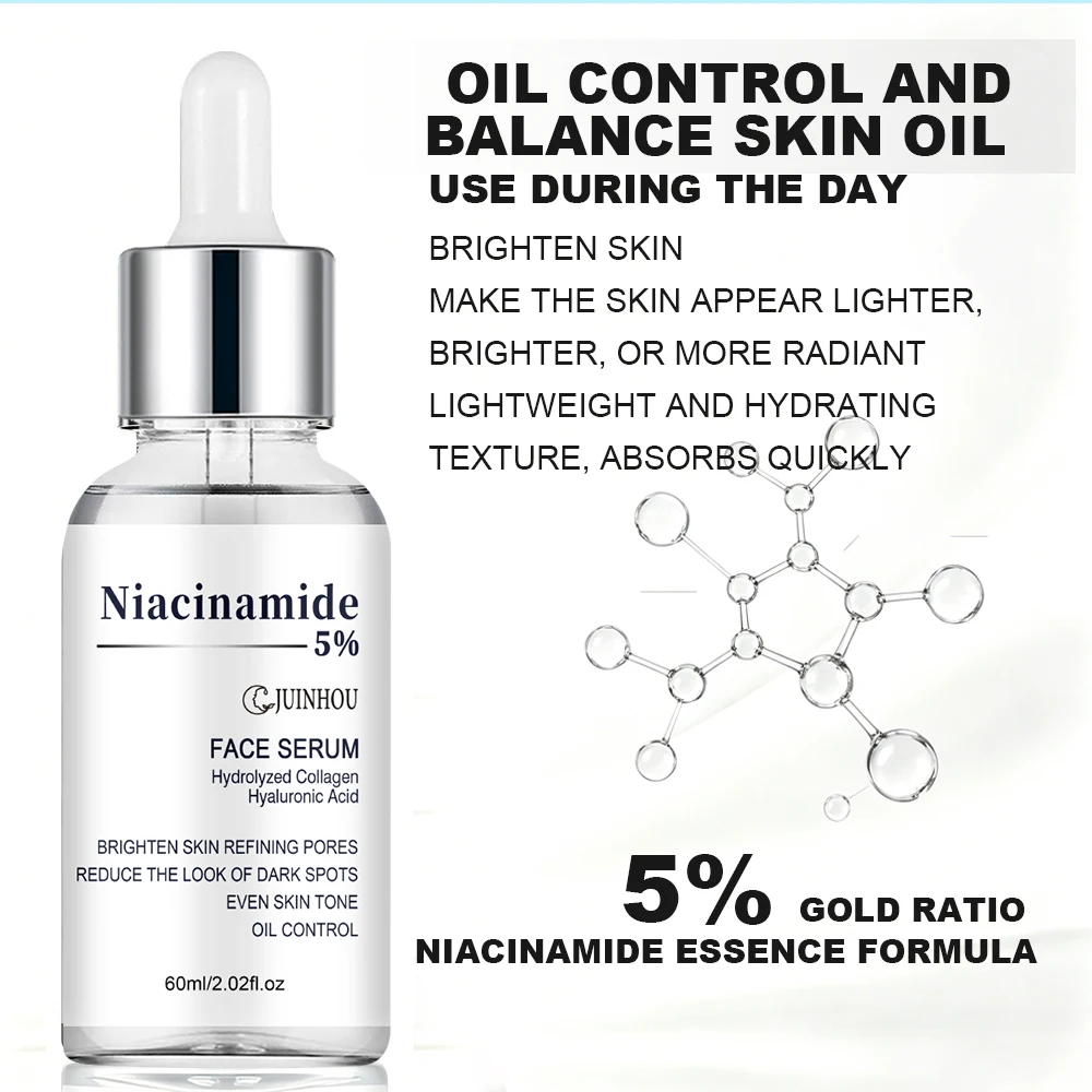 JUINHOU 3-teiliges Hautpflege-Serum Salicylsäure Niacinamid Retinol Aufhellend Porenverfeinernd Ölkontrolle Feuchtigkeitsspendend für Tägliche Hautpflege – Detail 6