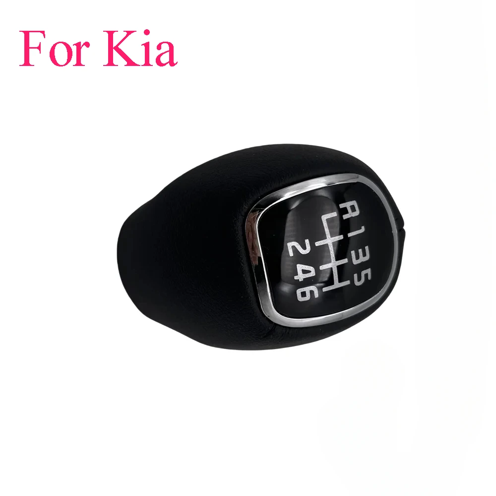 

Ручка переключения передач MT из АБС-пластика и кожи 43711-3W400 43711-3W400HU для Kia Rio 3 5 2013-2016 для Kia Sportage 2011-2015, ручная коробка передач