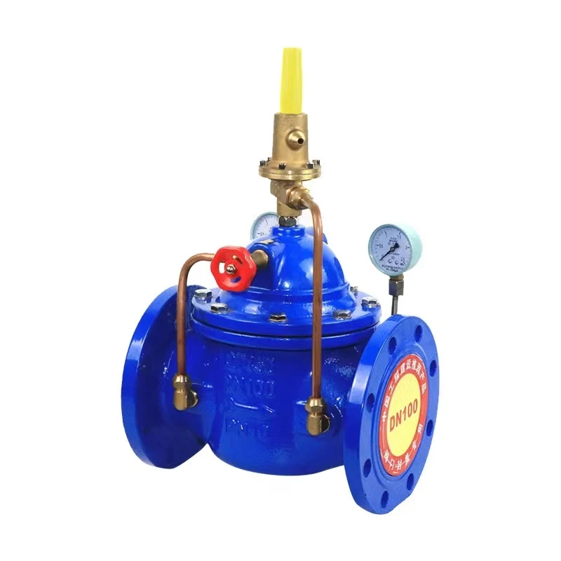 CQATMT Ductile iron 800X flange differential pressure bypass balance valve hydraulic water control valve vale