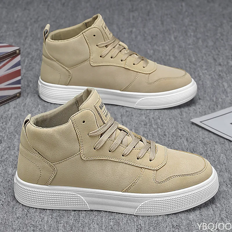 Primavera Verano nuevos zapatos de plataforma minimalistas para hombres zapatillas de deporte versátiles de moda para hombres zapatos deportivos cómodos casuales