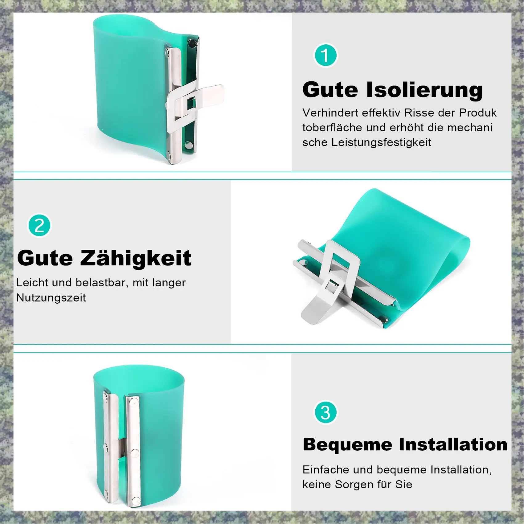 WON 3 Stuks 3D Sublimatie Printer Silicon Mok Wraps Klemmen 11OZ Mok Siliconen Mal Armatuur Mok Voor 3D sublimatie Mok Afdrukken