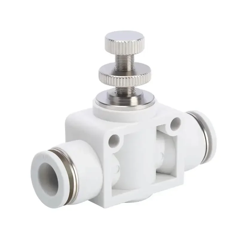 

Pneumatic quick connector tracheal quick plug plastic LSA adjustable speed PA pipe throttle valve SA4/6/8/10/12