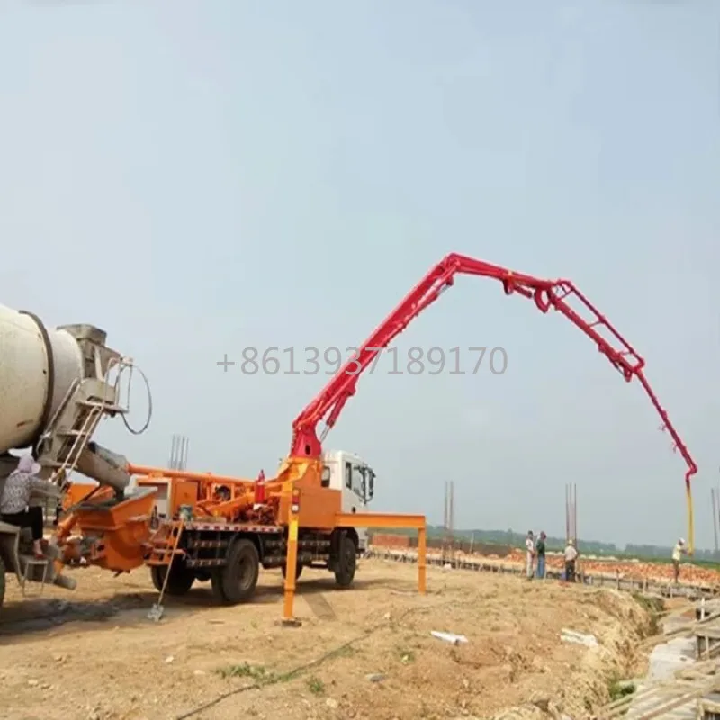Mobile Wet Shotcrete Machine Concrete Spraying Truck