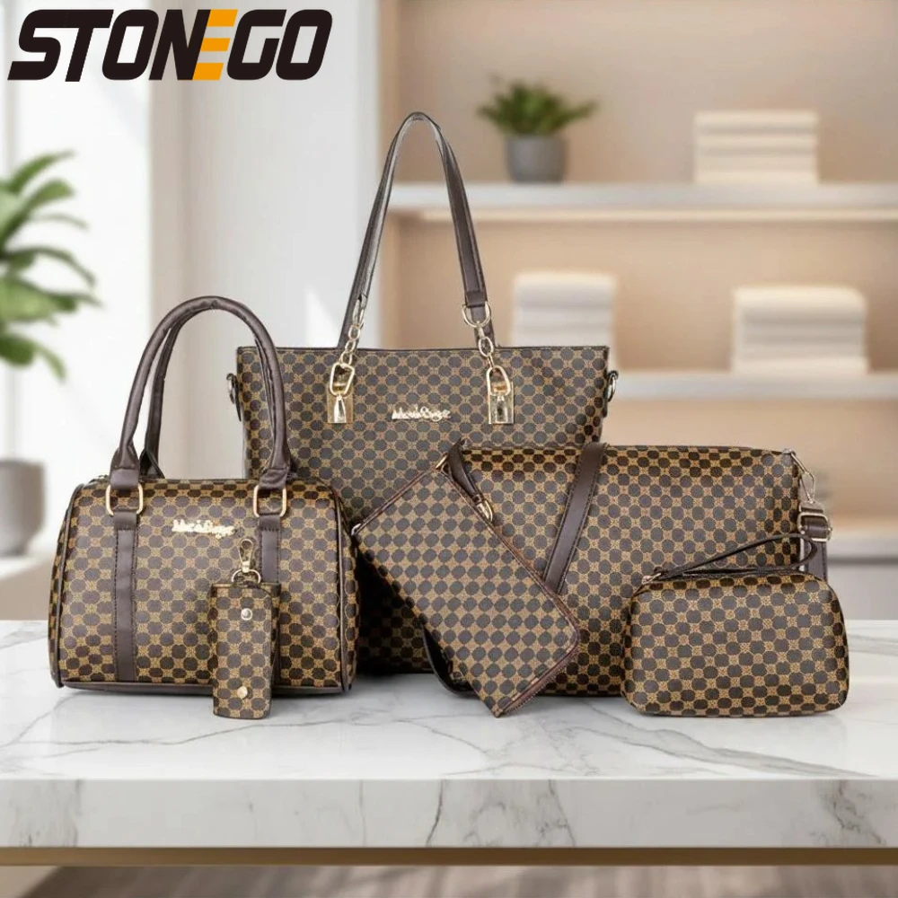 

Многофункциональный набор сумок-тоут с цветочным принтом большой вместимости: стильные минималистичные сумки через плечо и кроссбоди