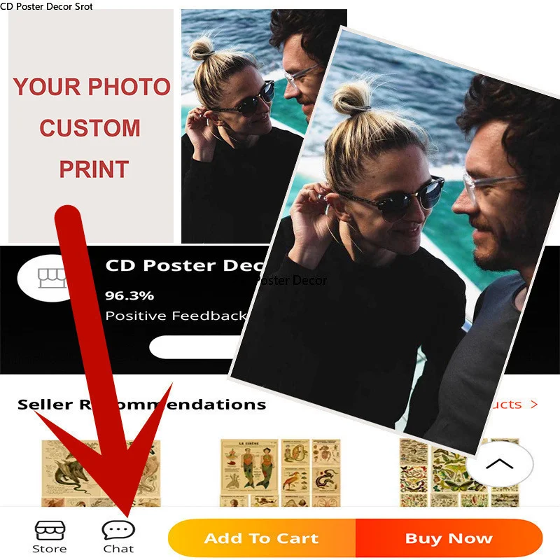 العصرية التلفزيون النشوة المشارك شخصية مخصصة الملصقات DIY بها بنفسك غرفة المنزل مقهى ديكور الجمالية Rue Jules الفن طلاء جدران ملصق