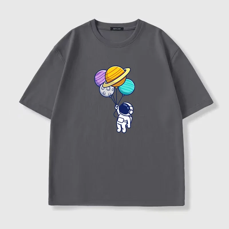 

Men's T-shirt Casual and Fashionable Hip-hop Animation Printed High Quality Cotton Outdoor Sports Clothing Oversized T-shirt