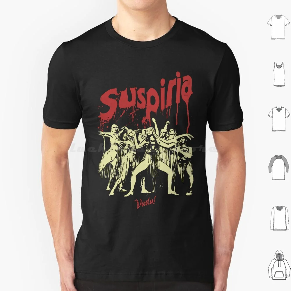 Suspiria T Shirt Cotton Men Women DIY Print Suspiria Horror Dario Argento Film Movie Argento Dakota Johnson Suspiria Movie