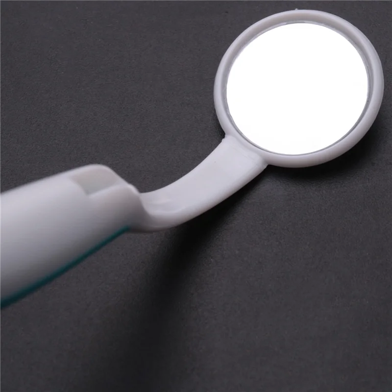 A29R 3個入りLEDライト付き歯用口腔ミラー 超高輝度 口腔ミラー 照明付き歯ケアツール 口腔衛生器具 ブルー