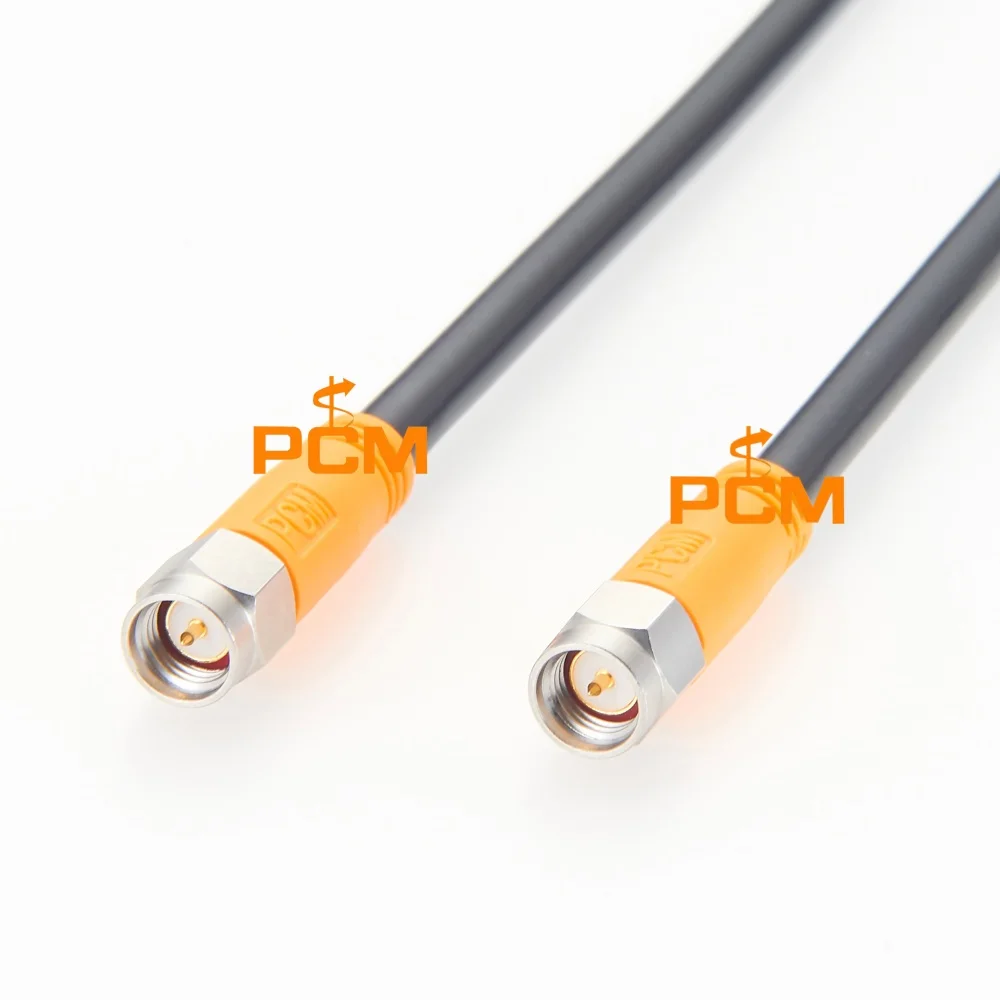 SMA Male to Male RG58 Coaxial Cable RF Antenna Extension Cable for WiFi GPS Router Wireless Communication Equipment