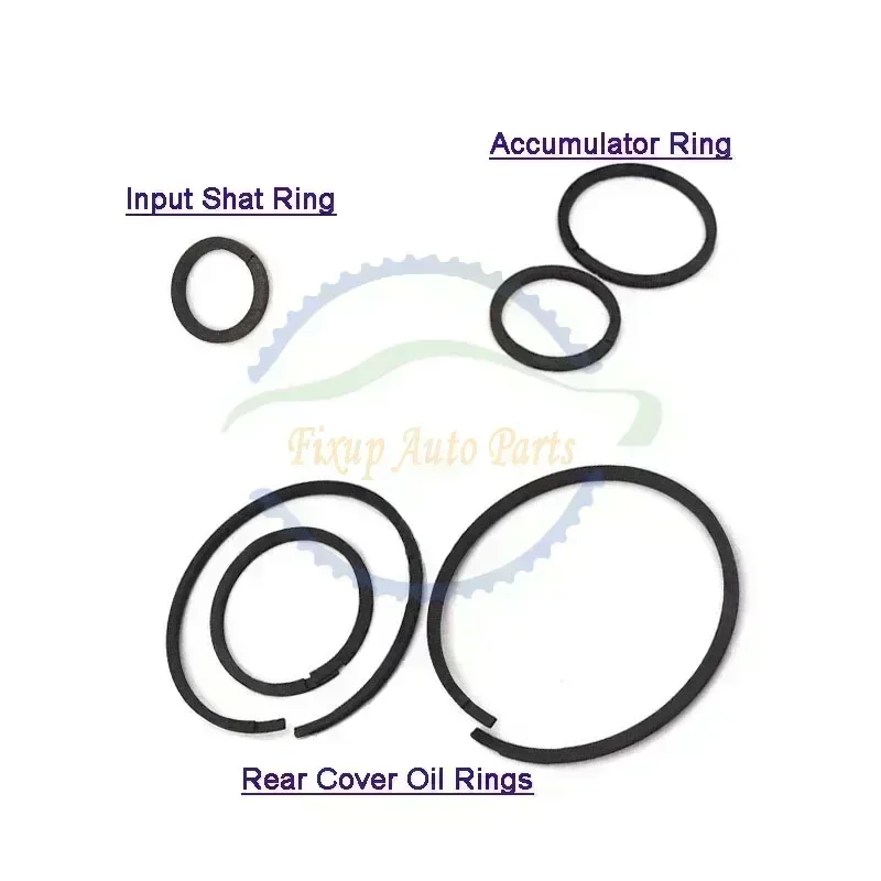 DPO AL4 Auto Transmissie Achterklep Olieringen Accumulator Ringen Invoerasafdichting Voor Peugeot 206 207 307 406 Citroen Renault