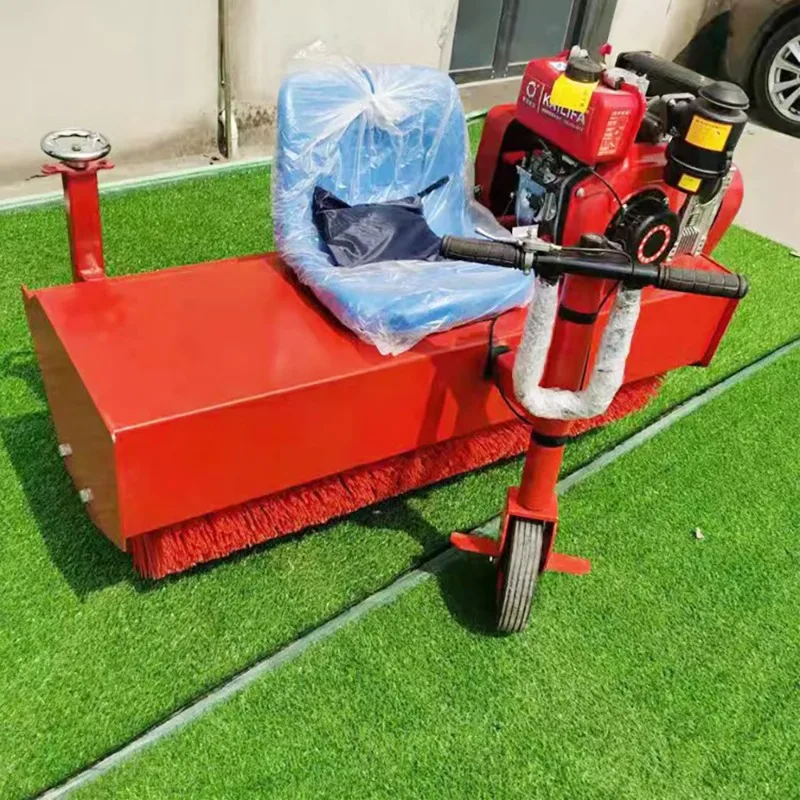 Football artificial grass brush floor machine artificial turf and sports floor
