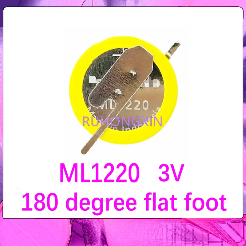 ML1220 3v 180 degree flat foot New and Original