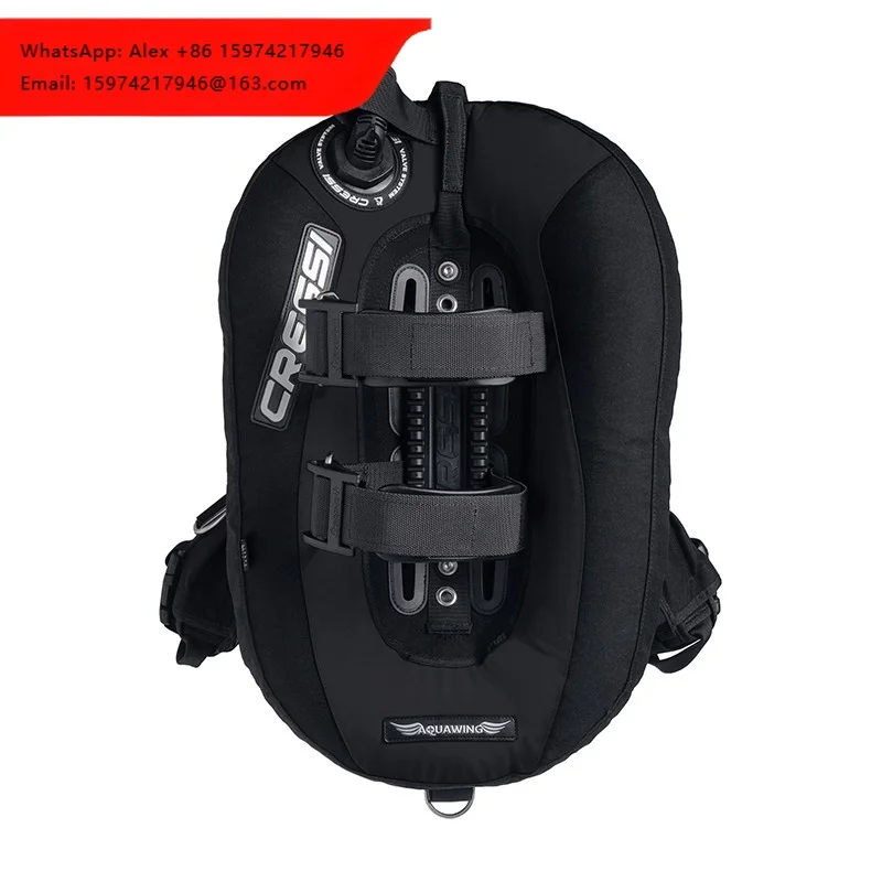CRESSI AQUAWING PLUS Lightweight High Buoyancy Rear Adjustment Buoyancy Adjuster BCD
