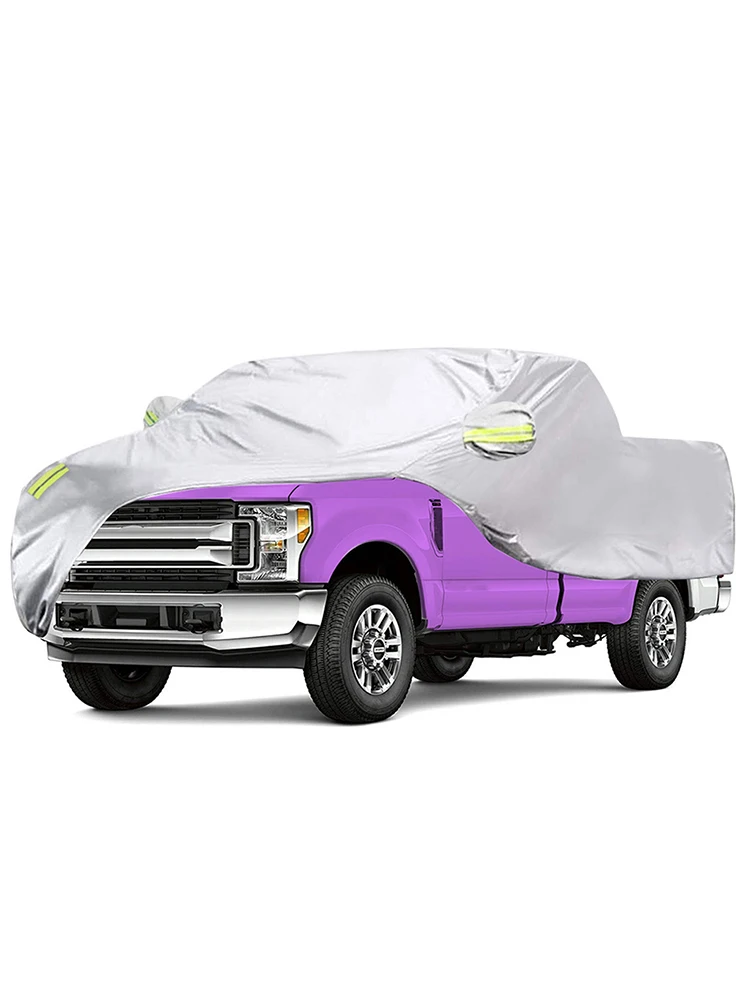 

Truck Cover All Season Car Cover for Pickup Truck Against Dust Debris Windproof UV Protection 170T for Ford Raptor F150 F250 GMC