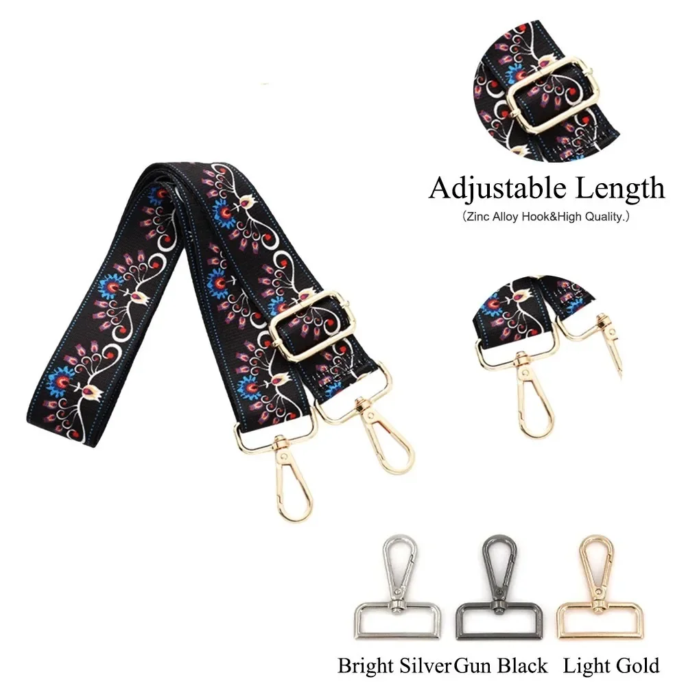 Bag Strap Crossbody Detachable Full-colour Printing Sling Shoulder Strap Holding Strip Adjustable Length Replaceable Bag Band