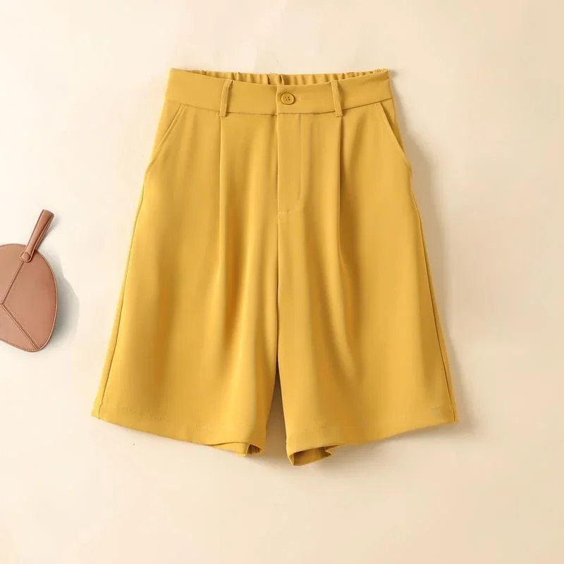 Half Knee Low Price Luxury Harajuku Fashion For Summer Aesthetic XL Bermuda Women's Shorts New In Mid Length Female Short Pants