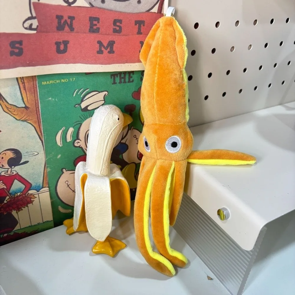 New Cute Octopus Plush Toy Ocean Series Cartoon Squid Dolls Bag Charming Birthday Gifts