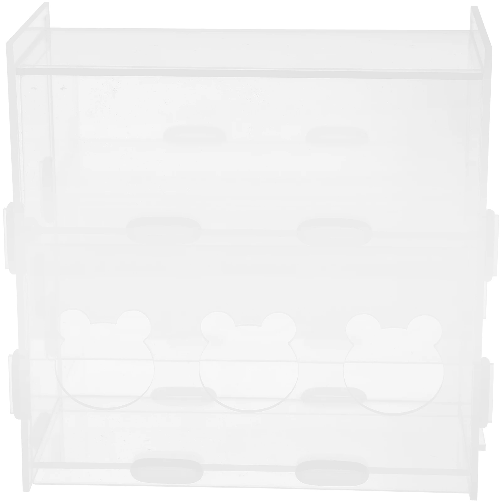 

Multi-Use Automatic Feeder for Rutin Chicken Parrot Spill Proof Acrylic Feeding Container Long Service Time Farmhouse Essential