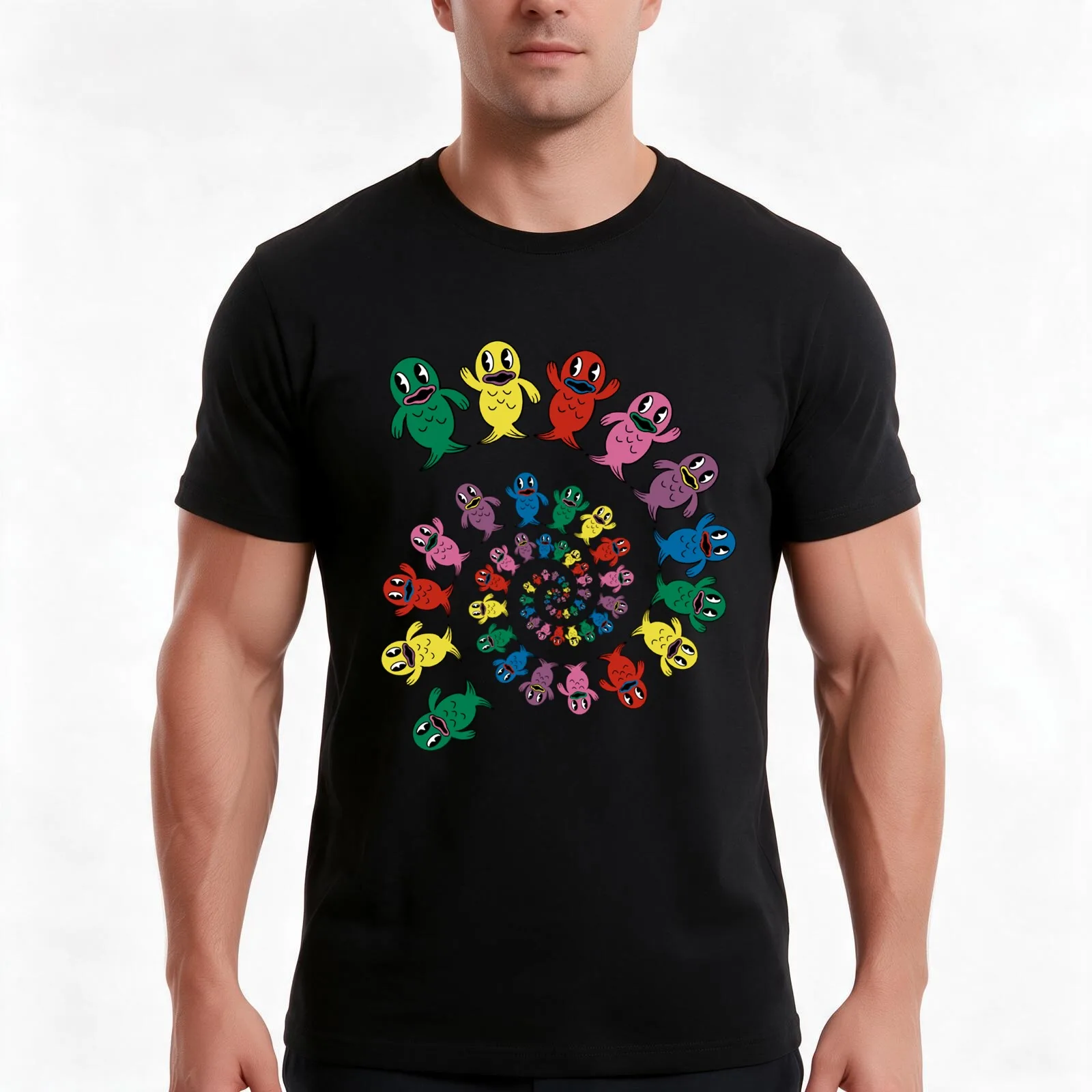 King Gizzard and the Lizard Wizard Denver Mission Ballroom 2019 T-Shirt, Summer Casual Cotton Tee, Oversized Streetwear Tops