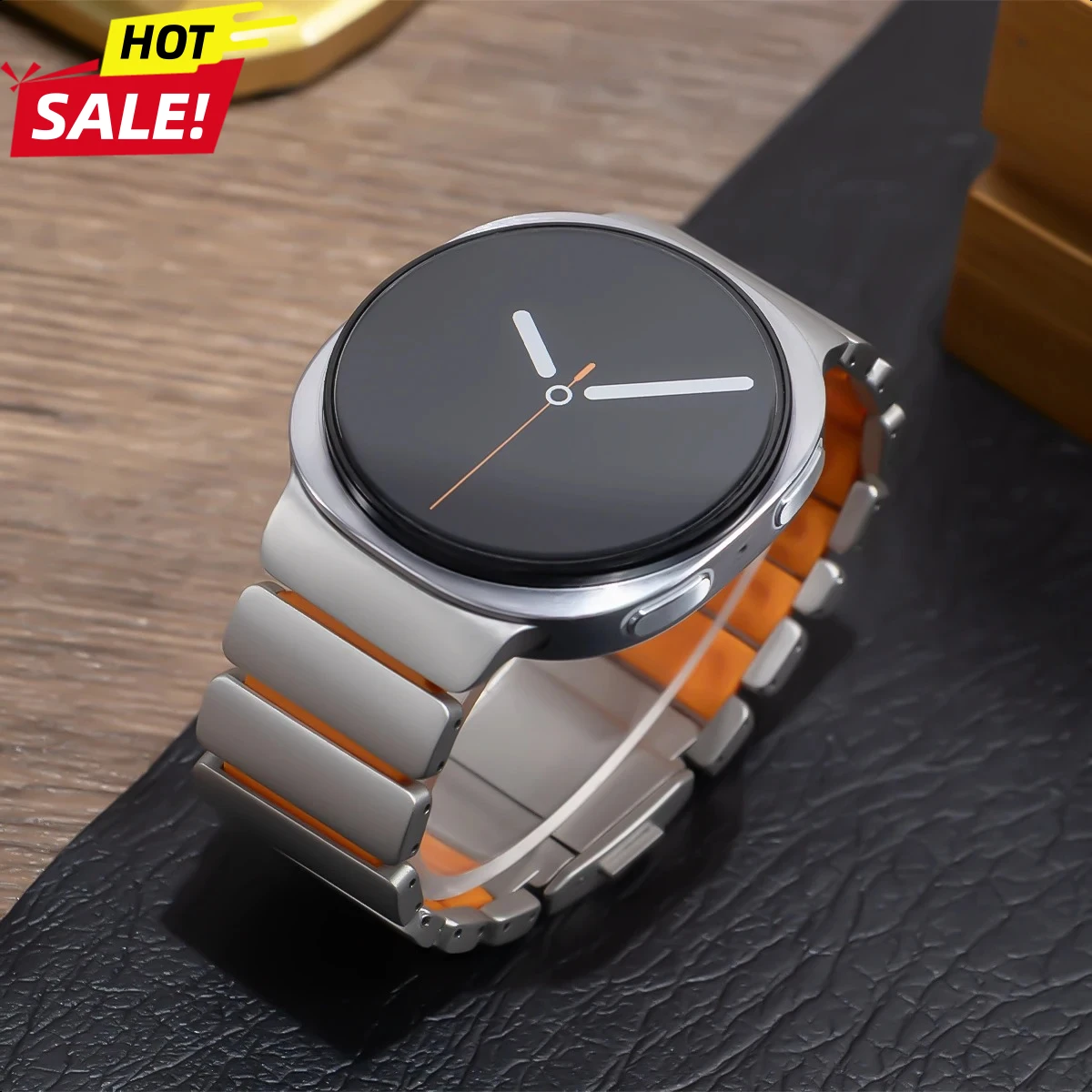 チタンシリコンストラップ-samsung-galaxy-watch-8-40-44mm-classic-46mm用-メタルバンド-galaxy-watch-ultra-ブレスレットアクセサリー