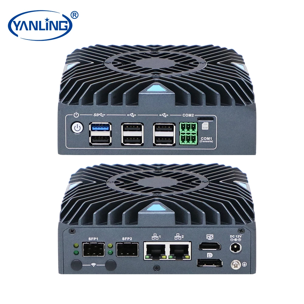 

Mini PC N150 Firewall Hardware Inter 82599ES 2 SFP+ 10GB Ports Dual 2.5GbE LAN OPNsense Appliance IoT Edge Gateway