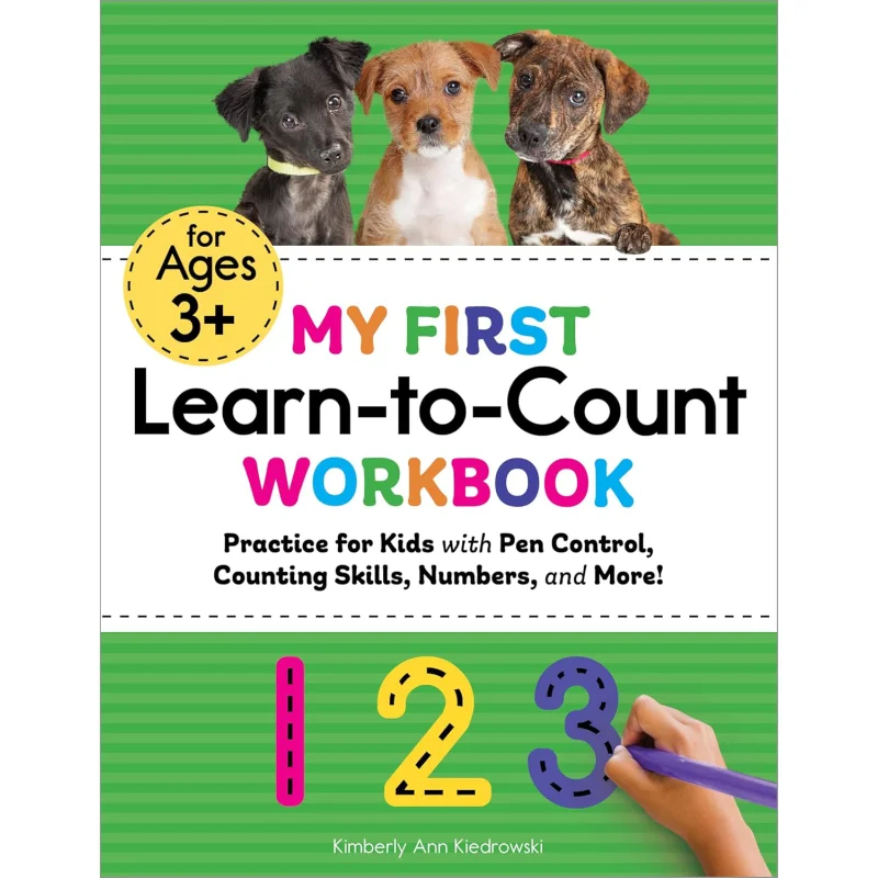 

My First LearnToCount Workbook Practice For Kids With Pen Control Counting Skills Numbers And More 9781648769054