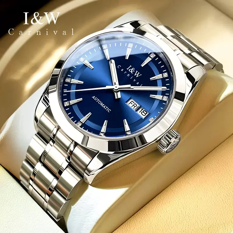 

Top Brand Luxury IW Watch For Men Business Automatic Watch Sapphire Seiko NH35A Mechanical Watches 50M Waterproof Montre Homme