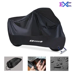 For BMW R1250RS R1250R R1200RS R1200R LC 25 Water-proof Motorcycle Cover Outdoor Uv Protection Dustproof Rain Covers Accessories