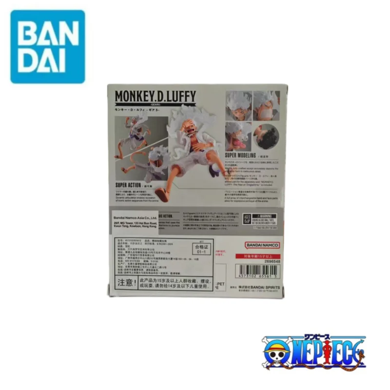 

In Stock Original Bandai Holiday Gifts 100% Genuine One Piece Monkey D Luffy Figurine Model Statue Ornaments Anime Merchandise