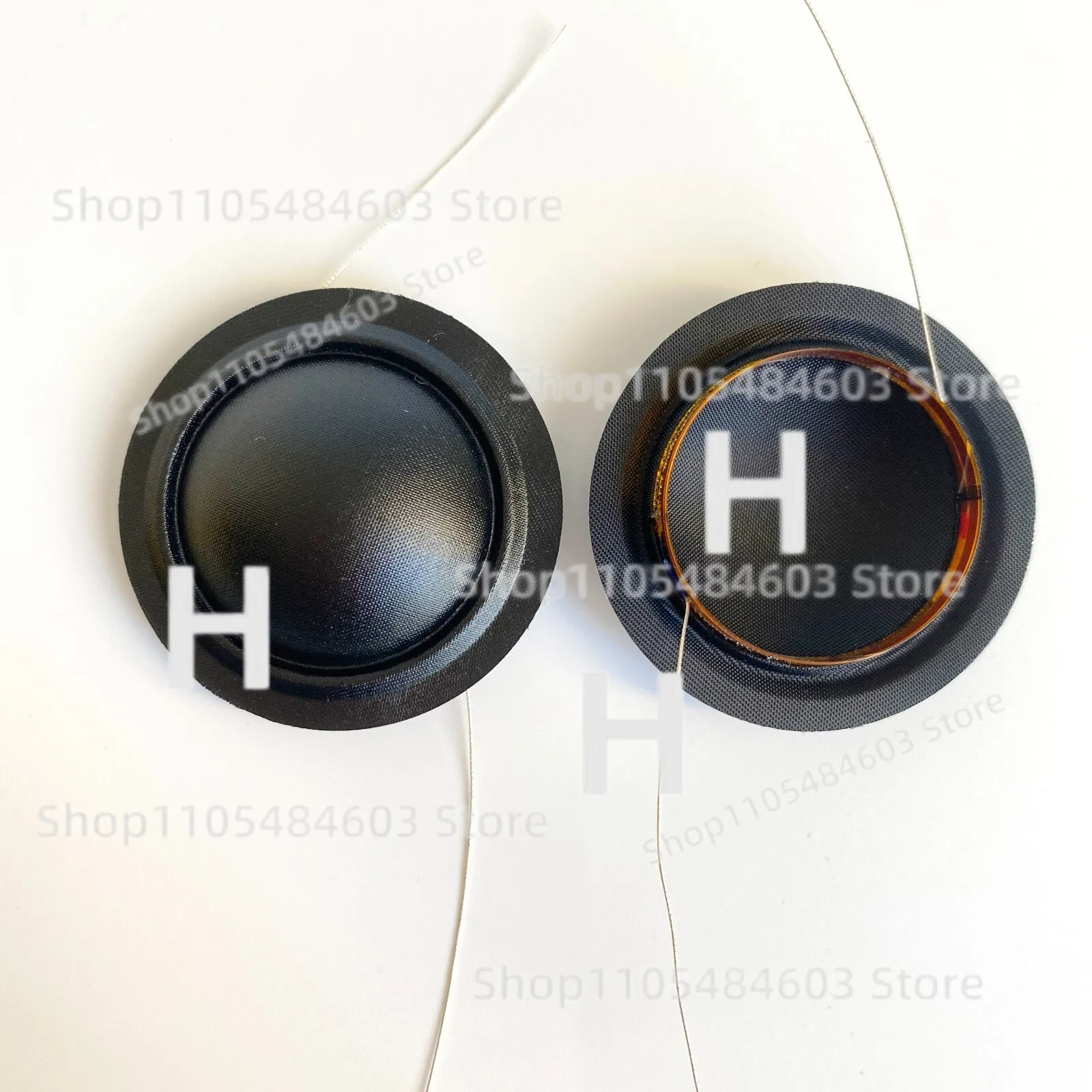 2 Aft Silk Dome Diaphragms For Alesis Elevate 4 Tweeter 80010012 8Ω 1