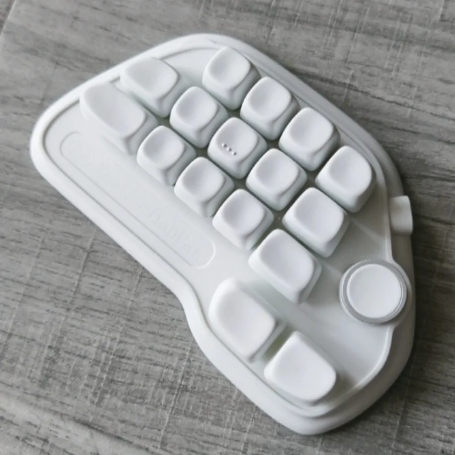 Drawing Wireless Mini Keyboard Custom Multicolor Tri-mode Hot Swap with Knob PS Programming RGB Ergonomics Mechanical Keyboard