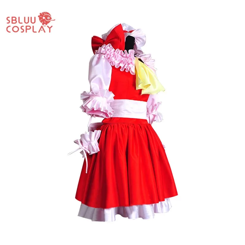 

SBluuCosplay Flandre Scarlet Cosplay Costume Custom Made Satin Material