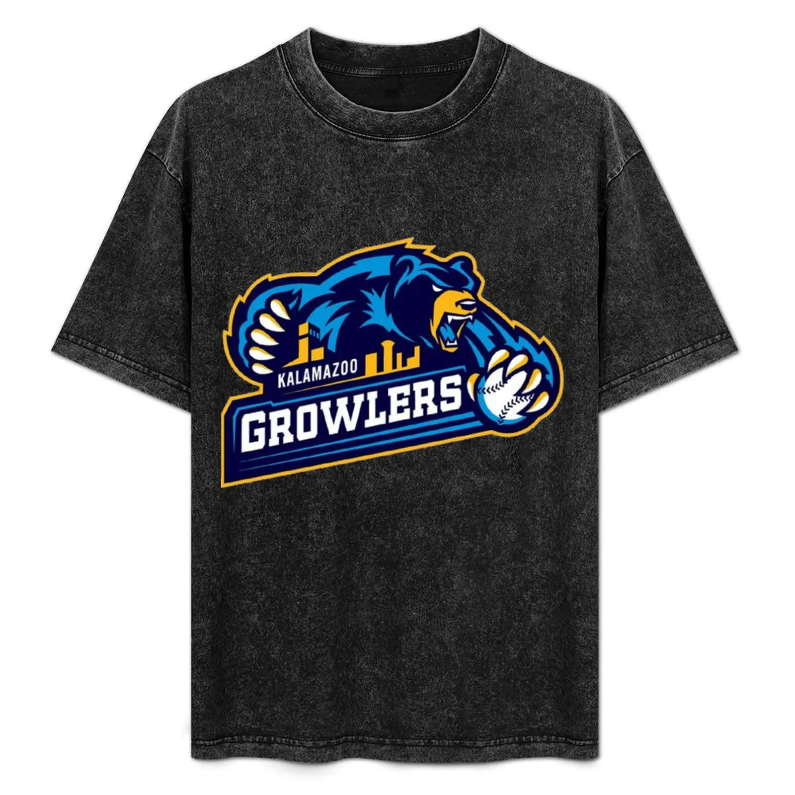 

Kalamazoo-growlers T-Shirt Quick Dry Sports Short Sleeve Tee