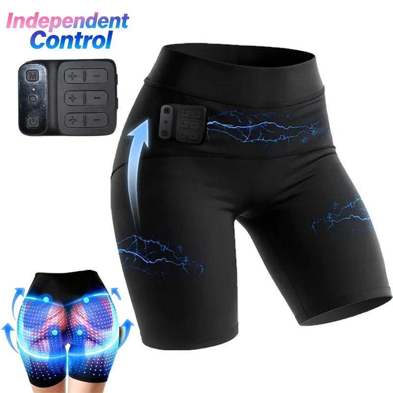 EMS Toning Shorts Hip Lift Butt Lifter Thigh Trainer Pelvic Muscle Strengthener Sculpting Pantsfor Workout Driver Who Sit a Lot