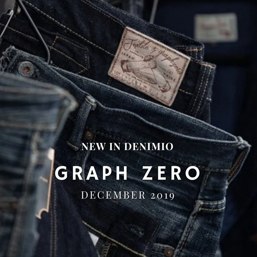 Graph Zero (24WST1) مشبك حزام، نسيج قطني طويل يمين آذان حمراء، جينز أسود للأدوات!