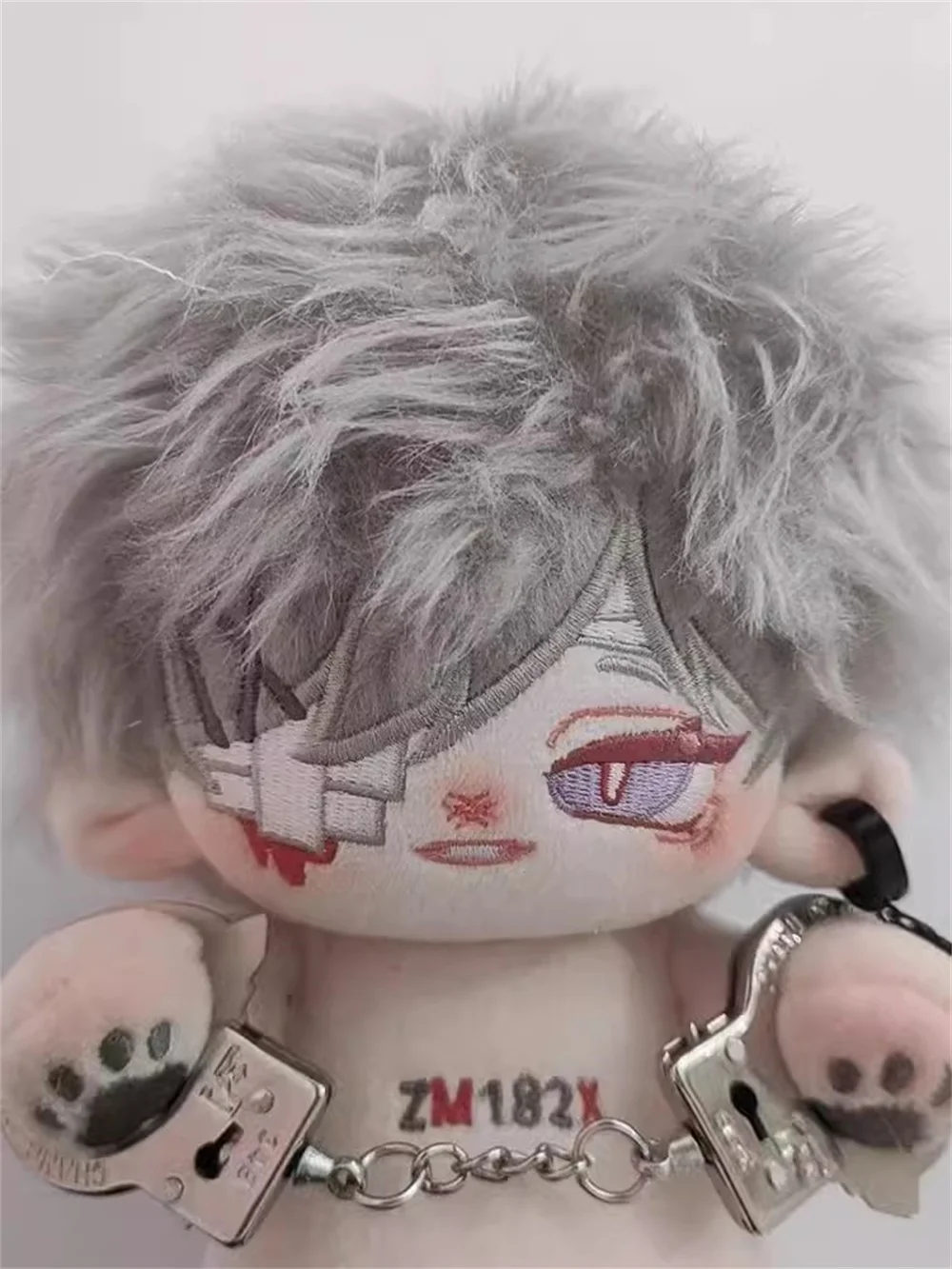 Original Vampires Miss White Hair Cool Boy 20cm Doll Toy Body Plushie Cosplay Cute Kids Gift Z