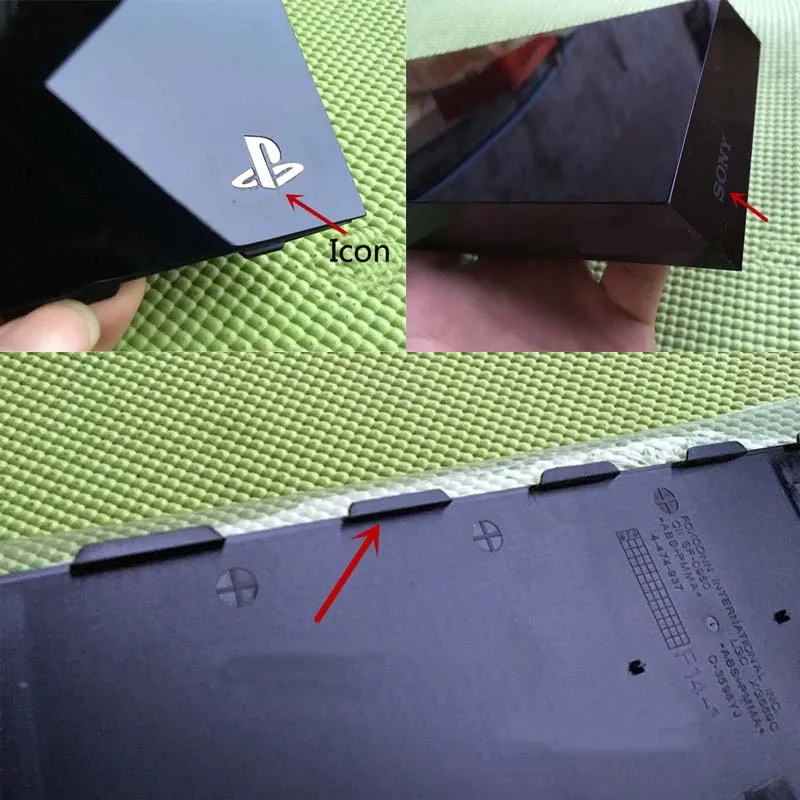Black Protective Shell Case HDD Bay Cover Hard Disc Drive Faceplate Replacement for Sony Playstation 4 PS4 CUH-1000/1100 Console - view 6