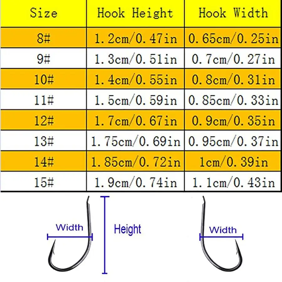 Sabiki Rigs 1Pack Fishing Bait Rigs Glow 8#-15# Assorted Rigged Hook Fishing Rig Lures Hooks with Ball Bearing Swivel Snap