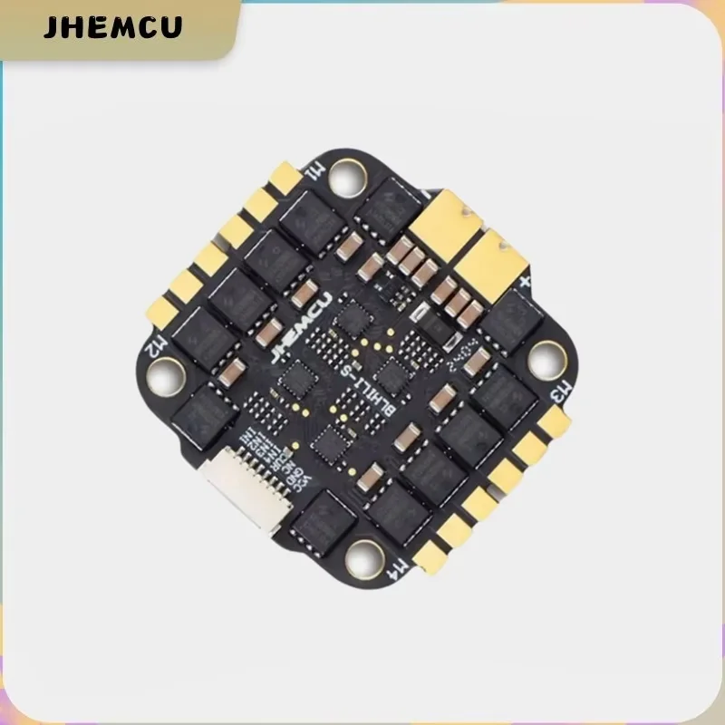 JHEMCU RuiBet 60A/65A 3-6S/65A 8S Dshot600 BLHELI_S 4in1 ESC Integrierte TVs Rohr Pole Abstand 30,5x30,5mm FPV Freestyle Drone