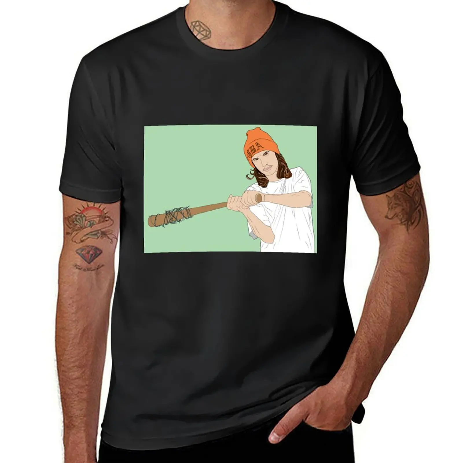 

Kevin Pouya T-Shirt anime stuff Man t-shirt anime t shirt men 100℅ cotton