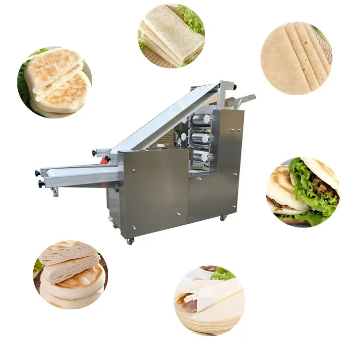 

'5300pcs/h automatic paratha making machine tortilla press arabic Pita bread machine pizza press roti chapati maker