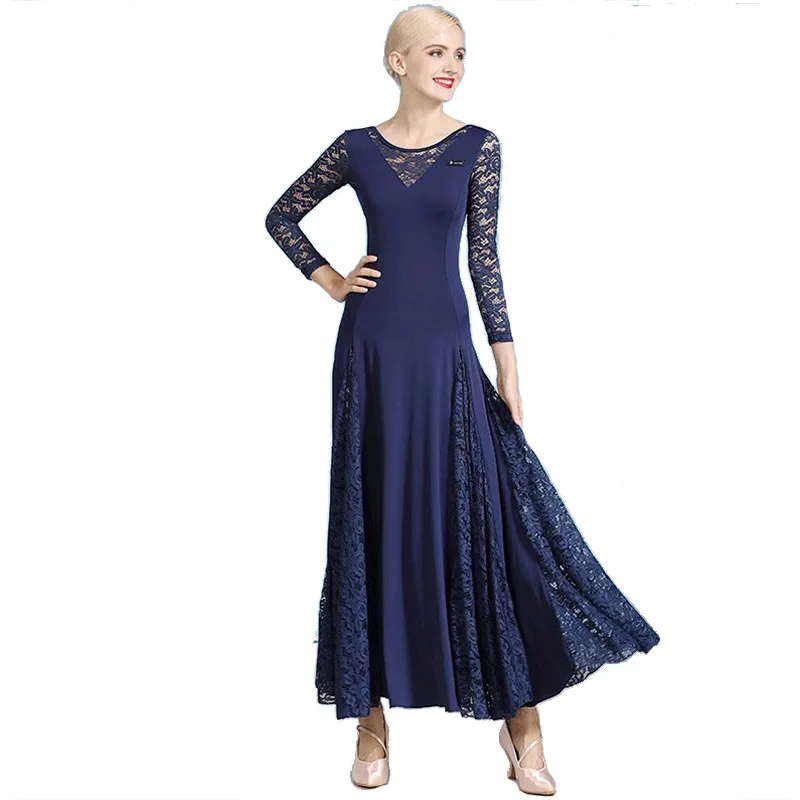 Customized Modern Dance Skirt Dress Set S9010 Waltz Social Dance Tango National Standard Dancing Dress